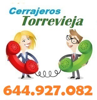 Telefono de la empresa cerrajeros Torrevieja